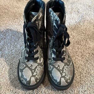 Target Snakeskin Ankle Boots